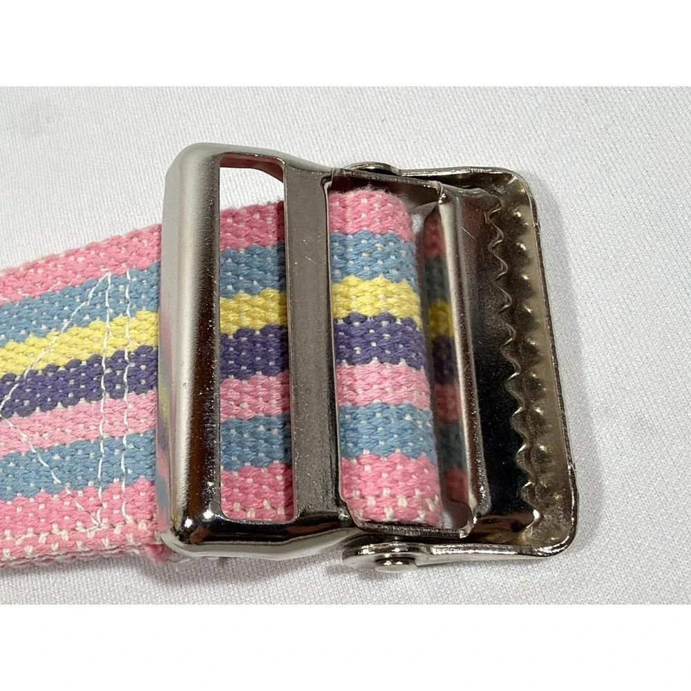 Cow Cow Transfer Gait Belt 54 Inch Pastel Cotton Medical Assist Belt